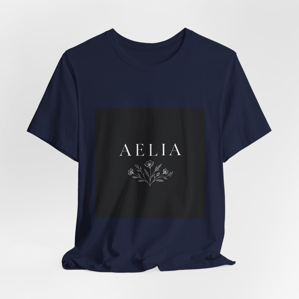 Aelia Floral Logo Tee