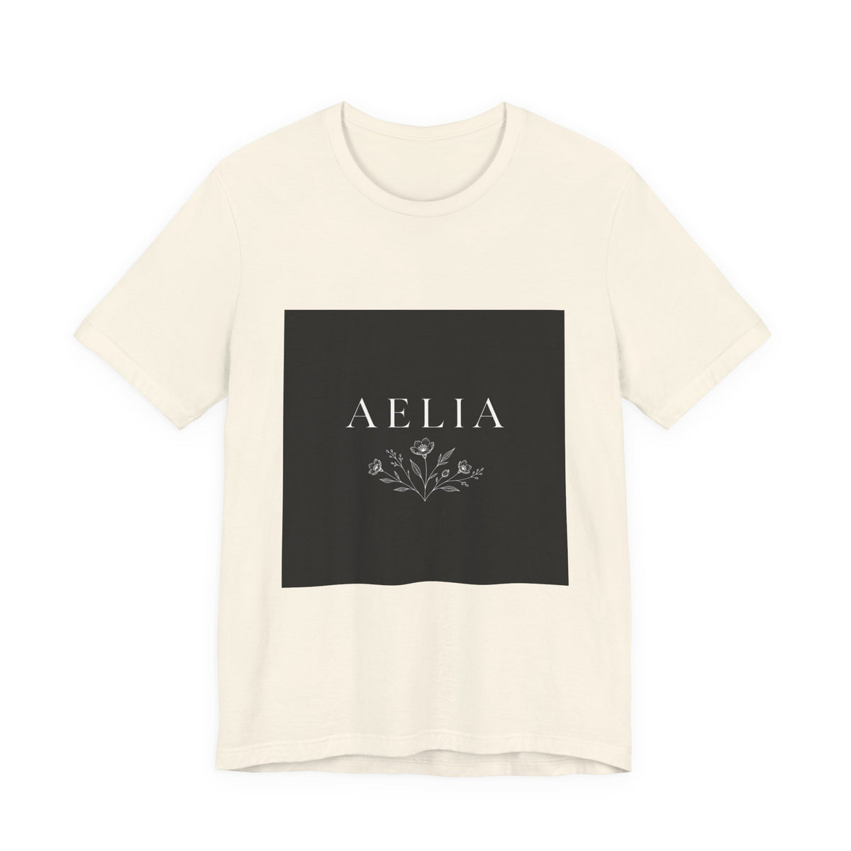 Aelia Floral Logo Tee