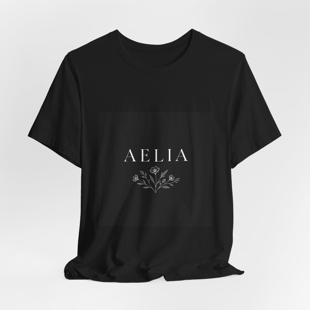Aelia Floral Logo Tee