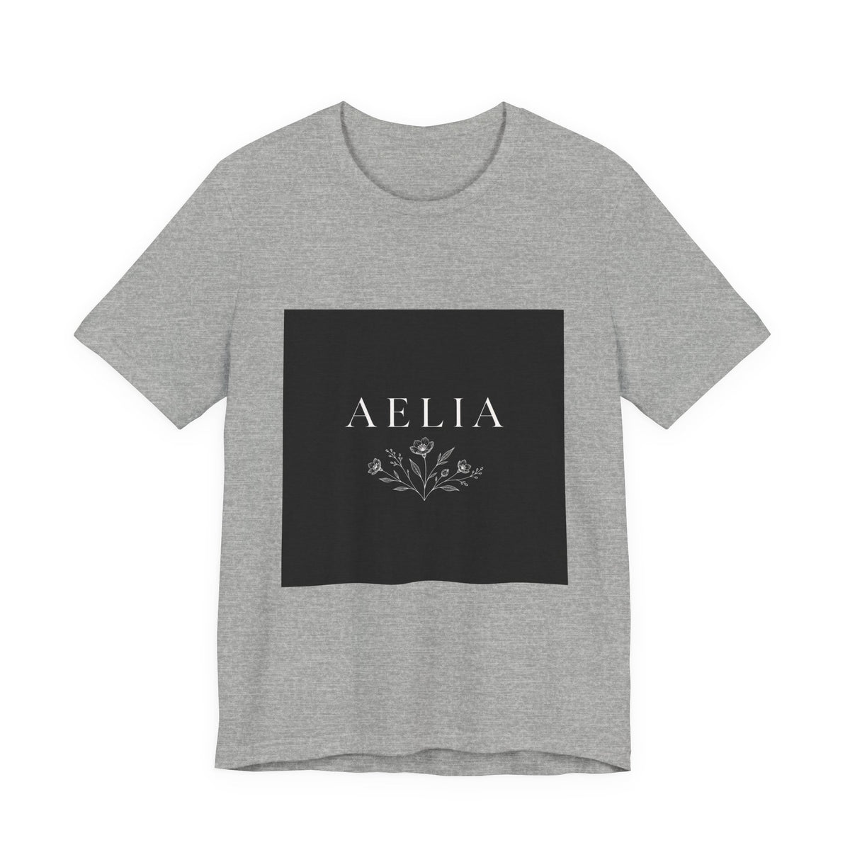 Aelia Floral Logo Tee