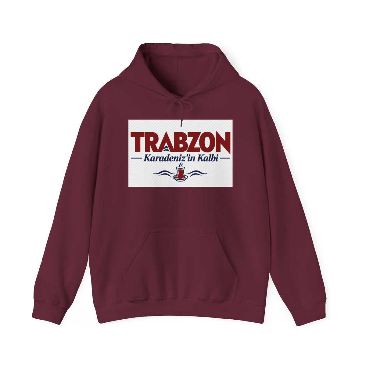Trabzon Karadeniz Hoodie – "Karadeniz'in Kalbi" Turkish Black Sea Sweatshirt