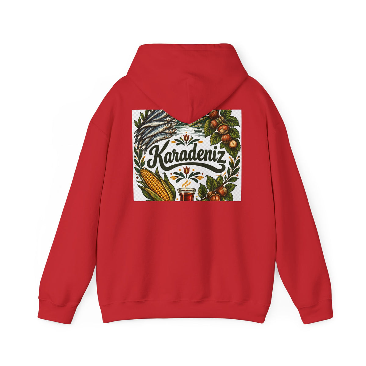 Trabzon Karadeniz Hoodie – "Karadeniz'in Kalbi" Turkish Black Sea Sweatshirt