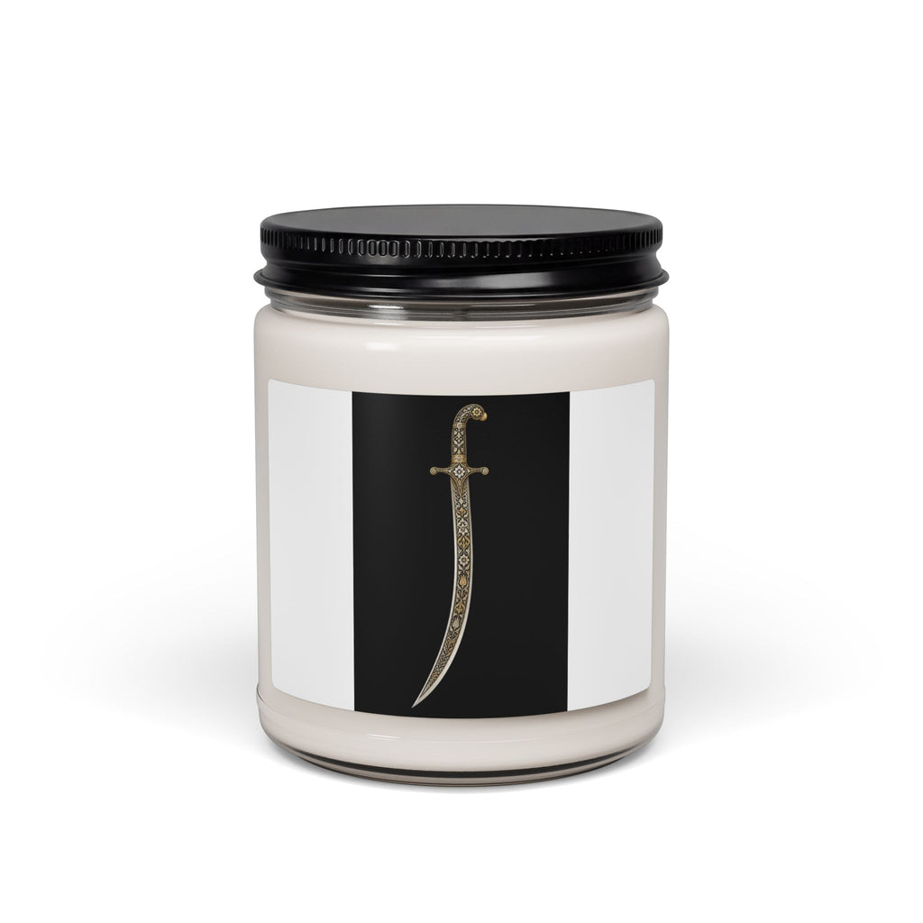 Antique Dagger Soy Candle — 9oz Scented Jar (Mystic & Vintage Vibe)