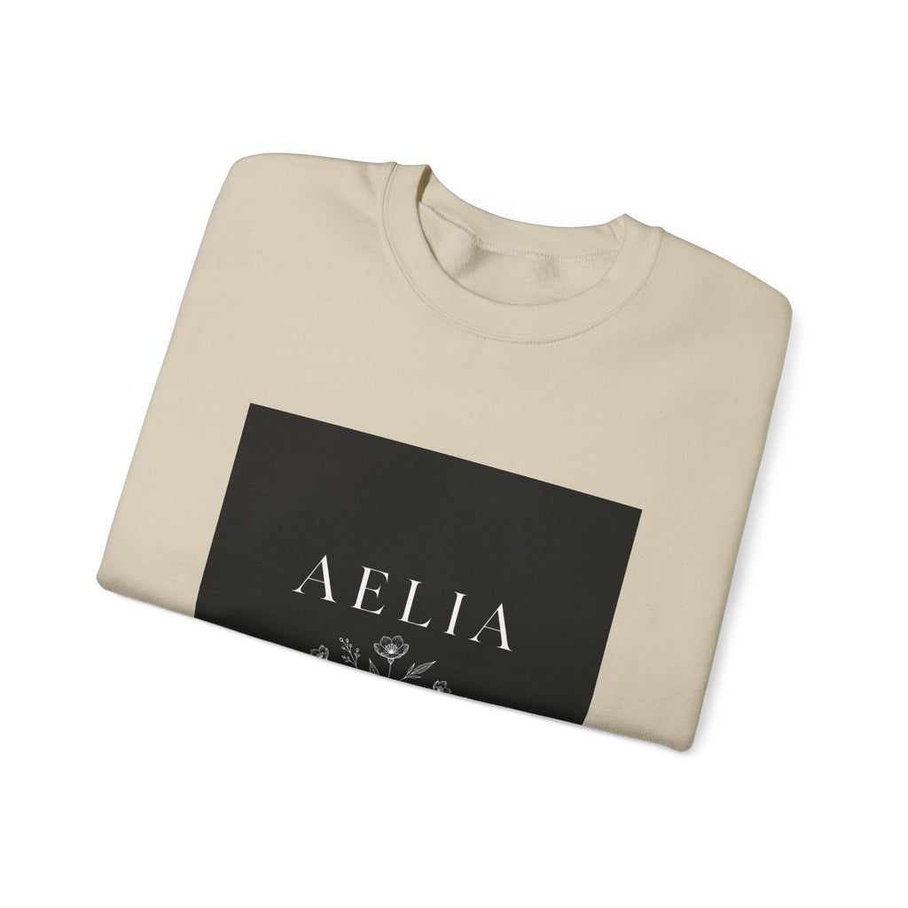 Aelia Floral Logo Sweatshirt