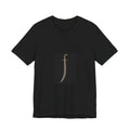 Knife Graphic Tee — Curved Dagger Illustration T-Shirt