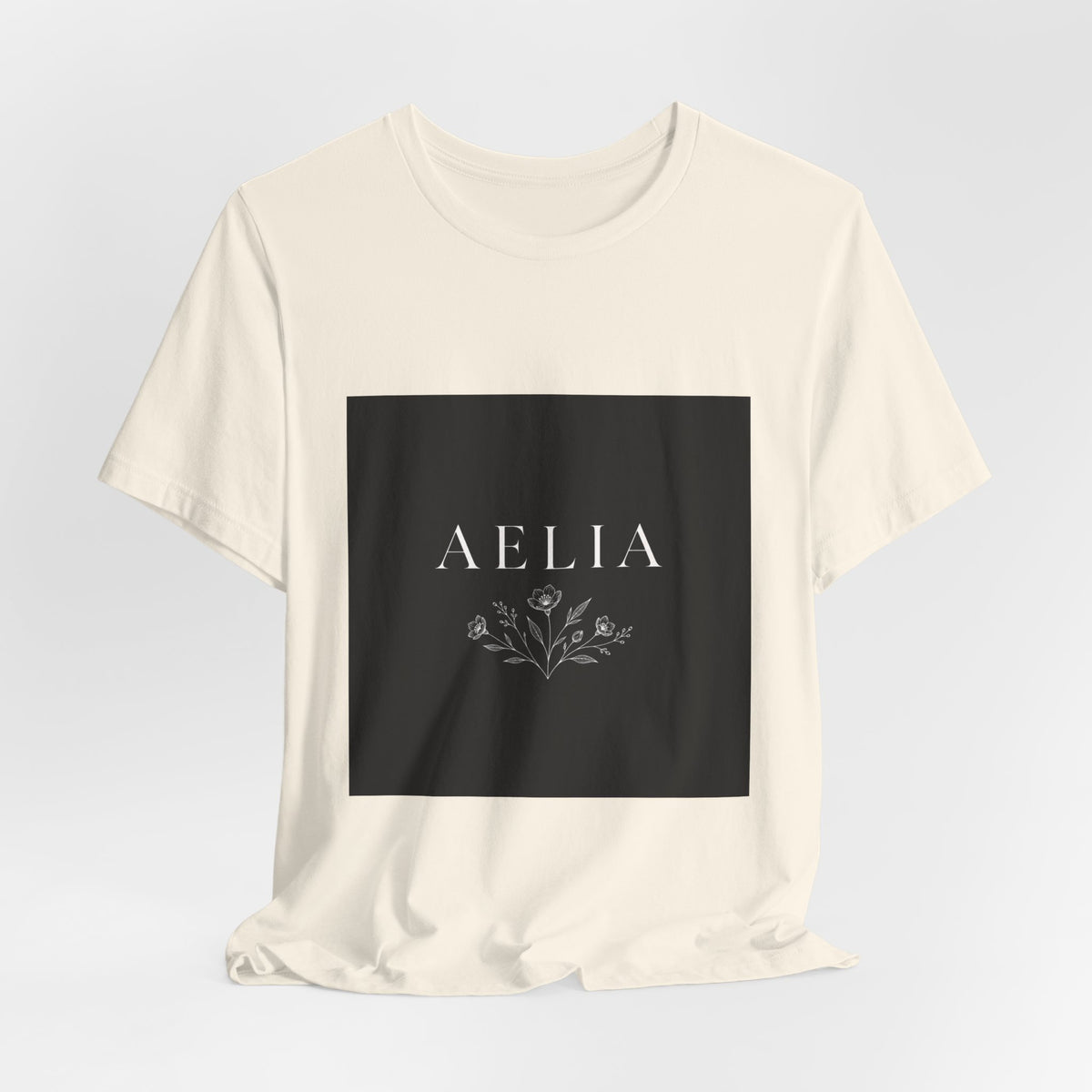Aelia Floral Logo Tee