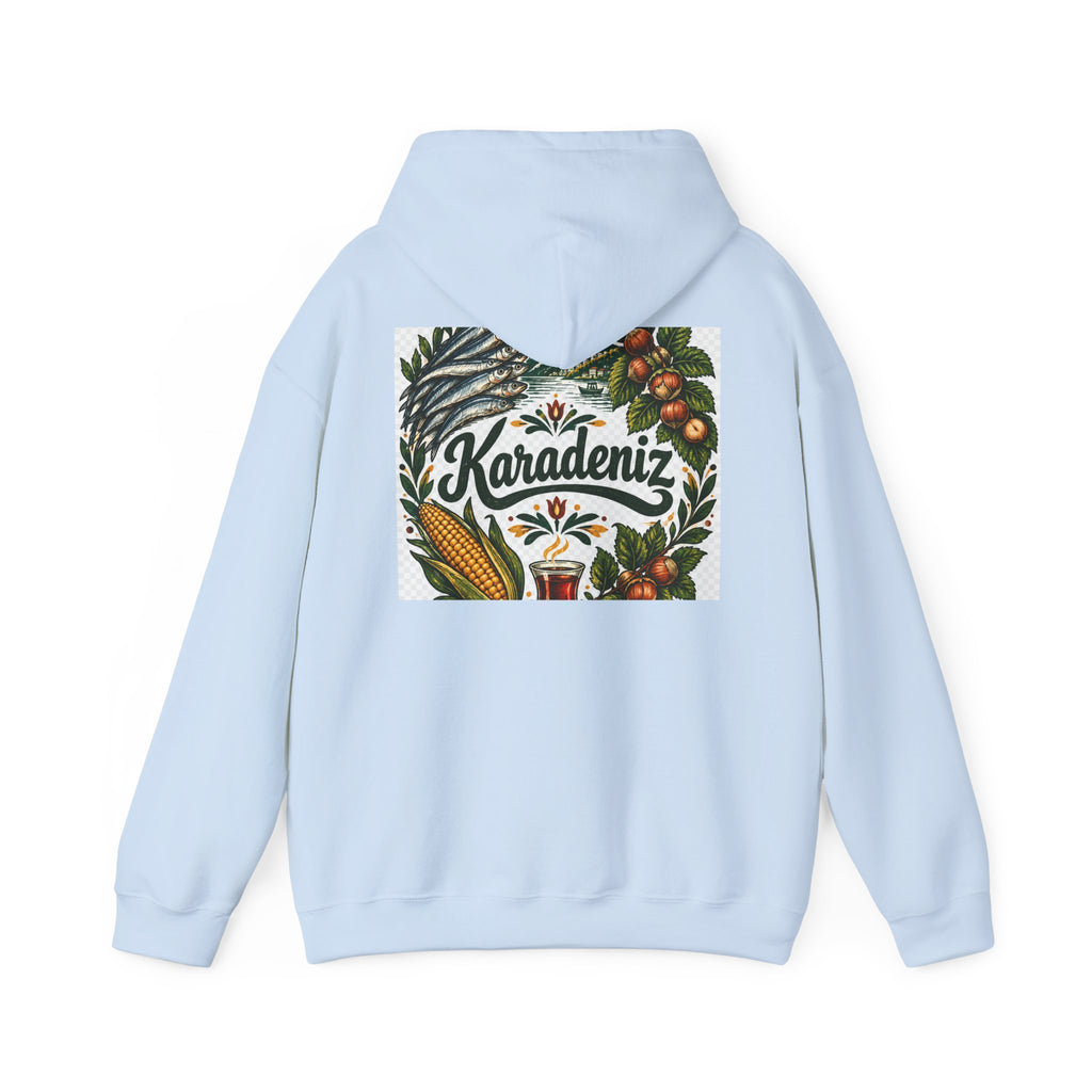 Trabzon Karadeniz Hoodie – "Karadeniz'in Kalbi" Turkish Black Sea Sweatshirt