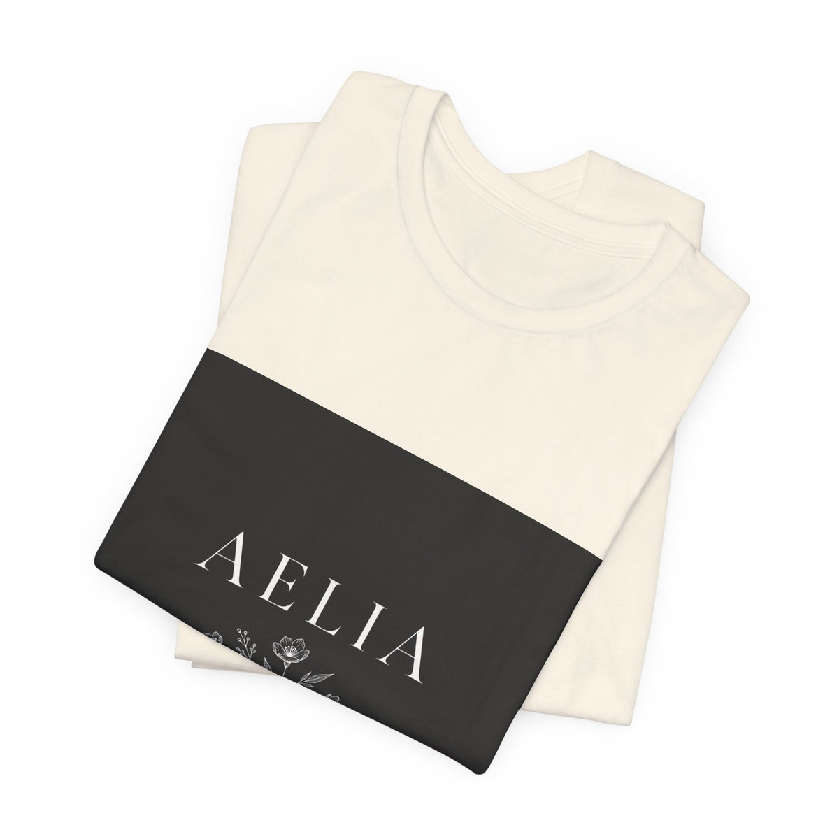 Aelia Floral Logo Tee