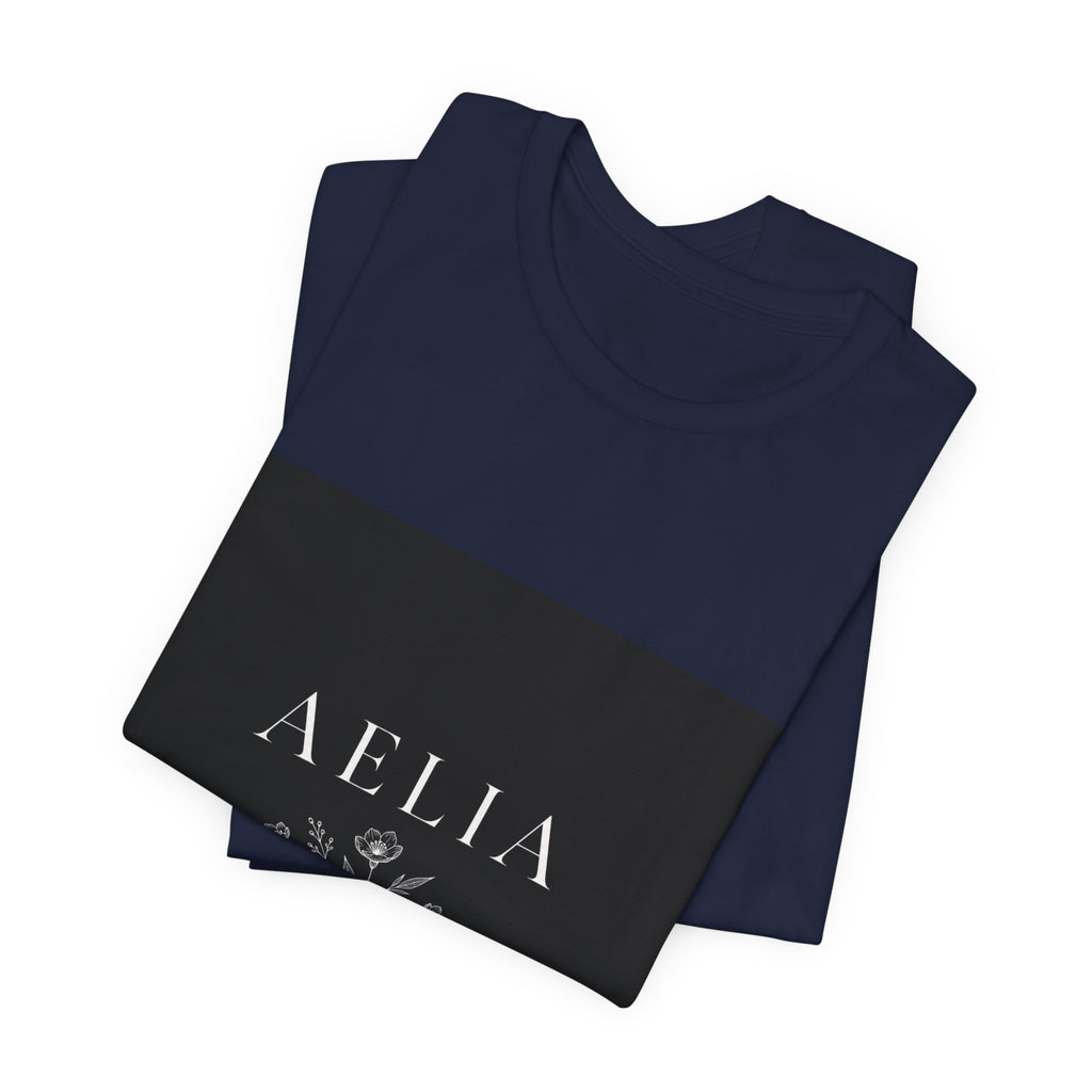 Aelia Floral Logo Tee