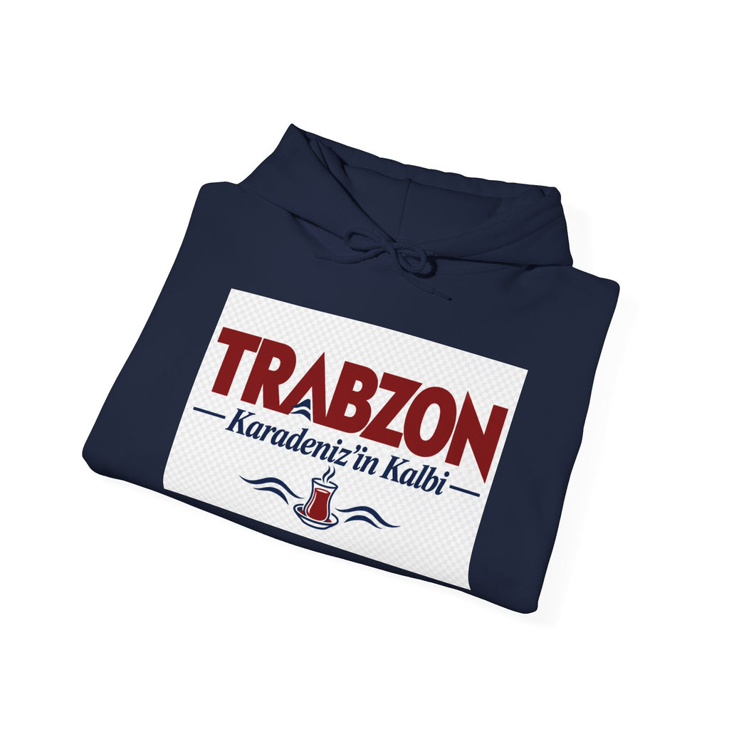 Trabzon Karadeniz Hoodie – "Karadeniz'in Kalbi" Turkish Black Sea Sweatshirt