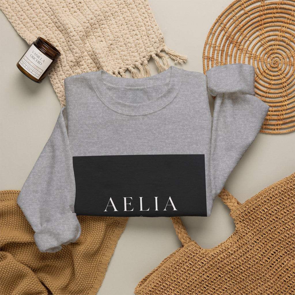 Aelia Floral Logo Sweatshirt