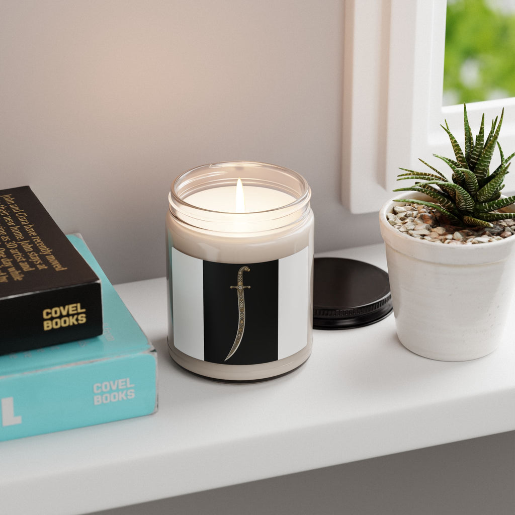 Antique Dagger Soy Candle — 9oz Scented Jar (Mystic & Vintage Vibe)