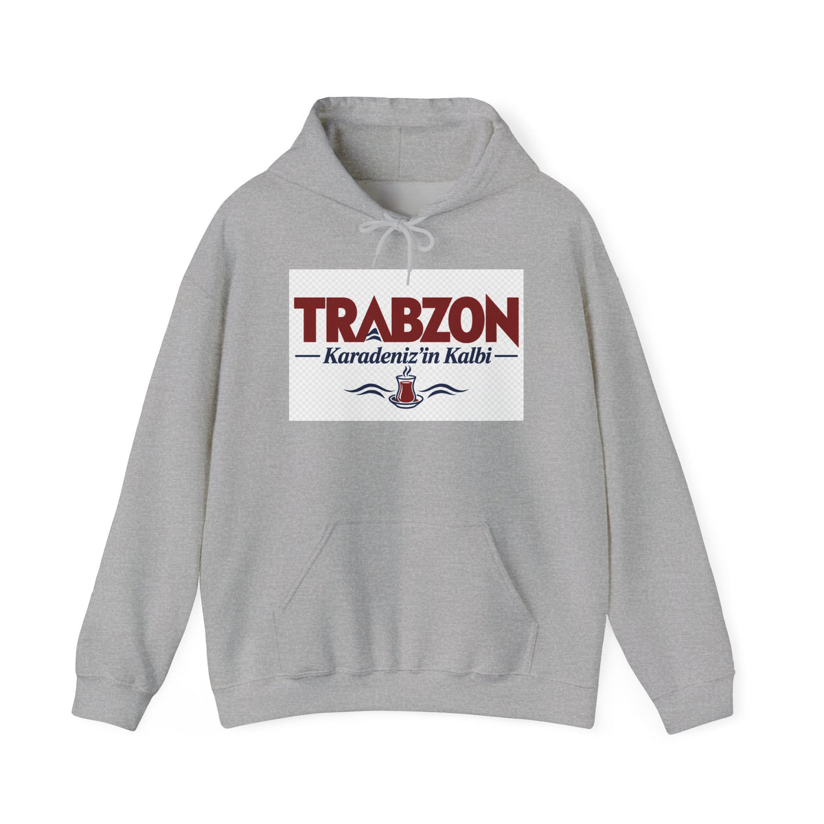 Trabzon Karadeniz Hoodie – "Karadeniz'in Kalbi" Turkish Black Sea Sweatshirt