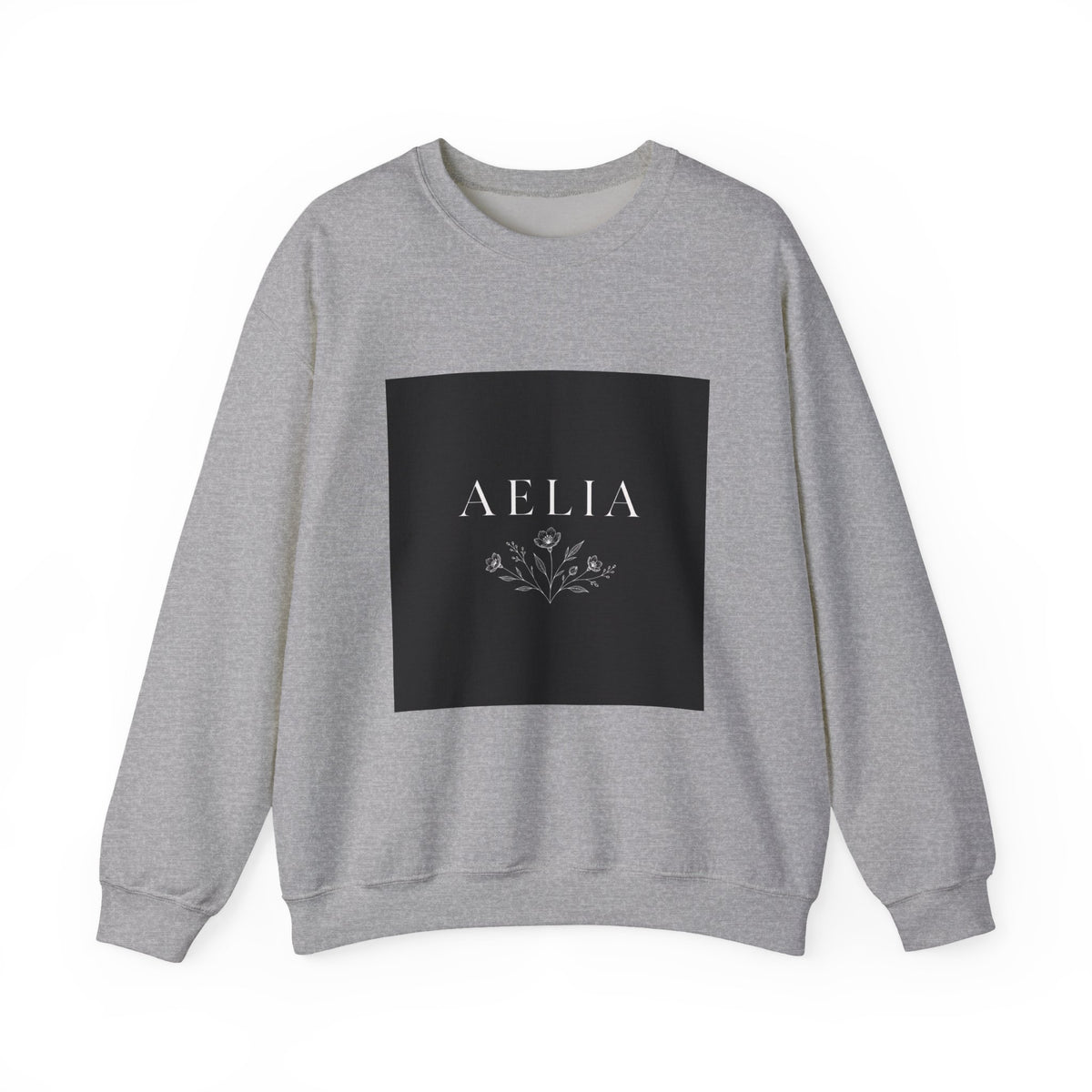 Aelia Floral Logo Sweatshirt