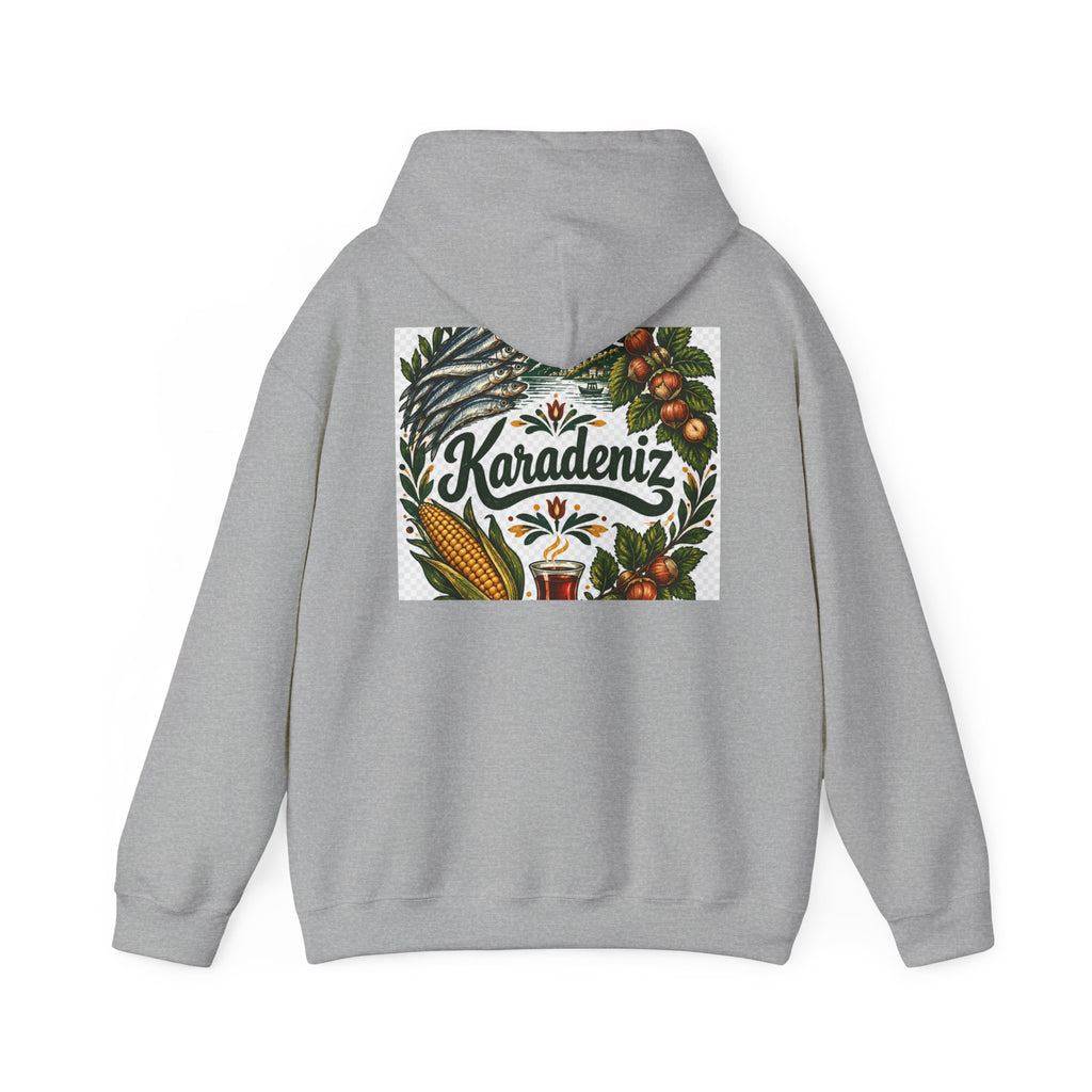 Trabzon Karadeniz Hoodie – "Karadeniz'in Kalbi" Turkish Black Sea Sweatshirt