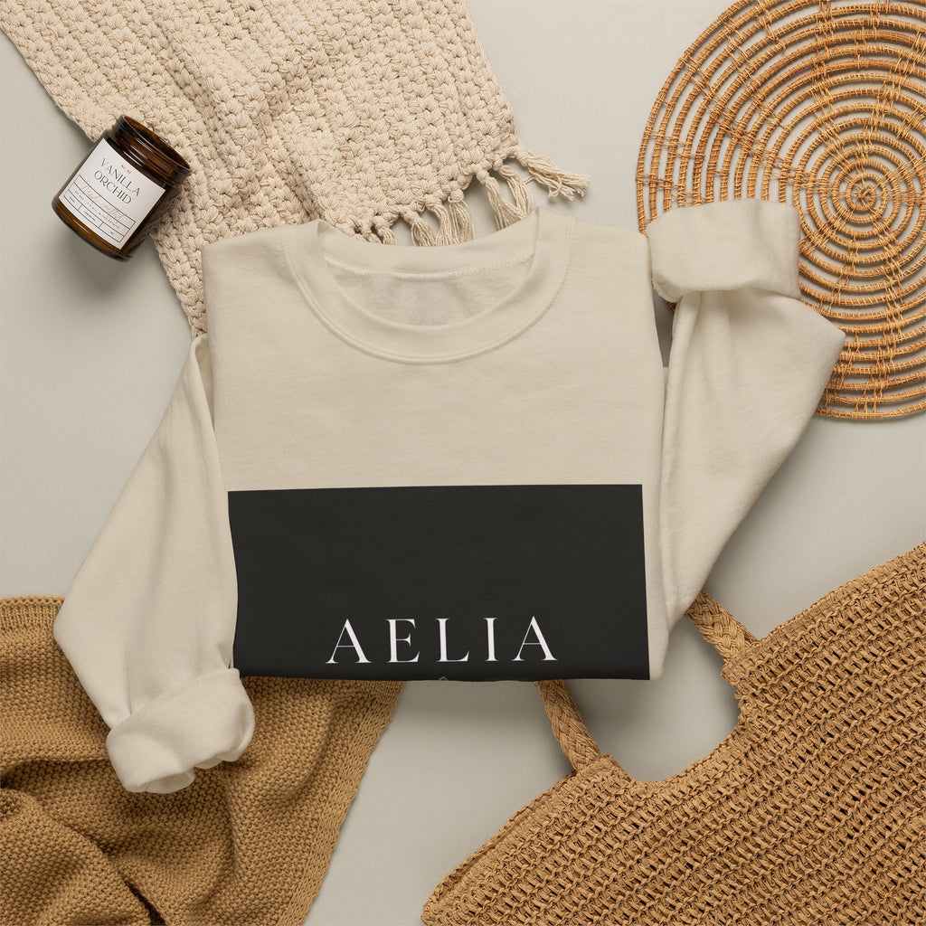 Aelia Floral Logo Sweatshirt
