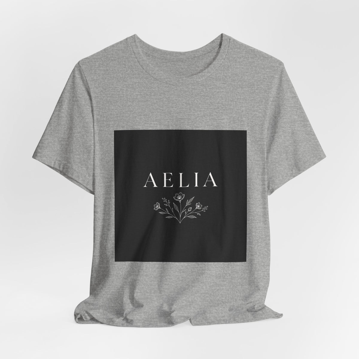 Aelia Floral Logo Tee