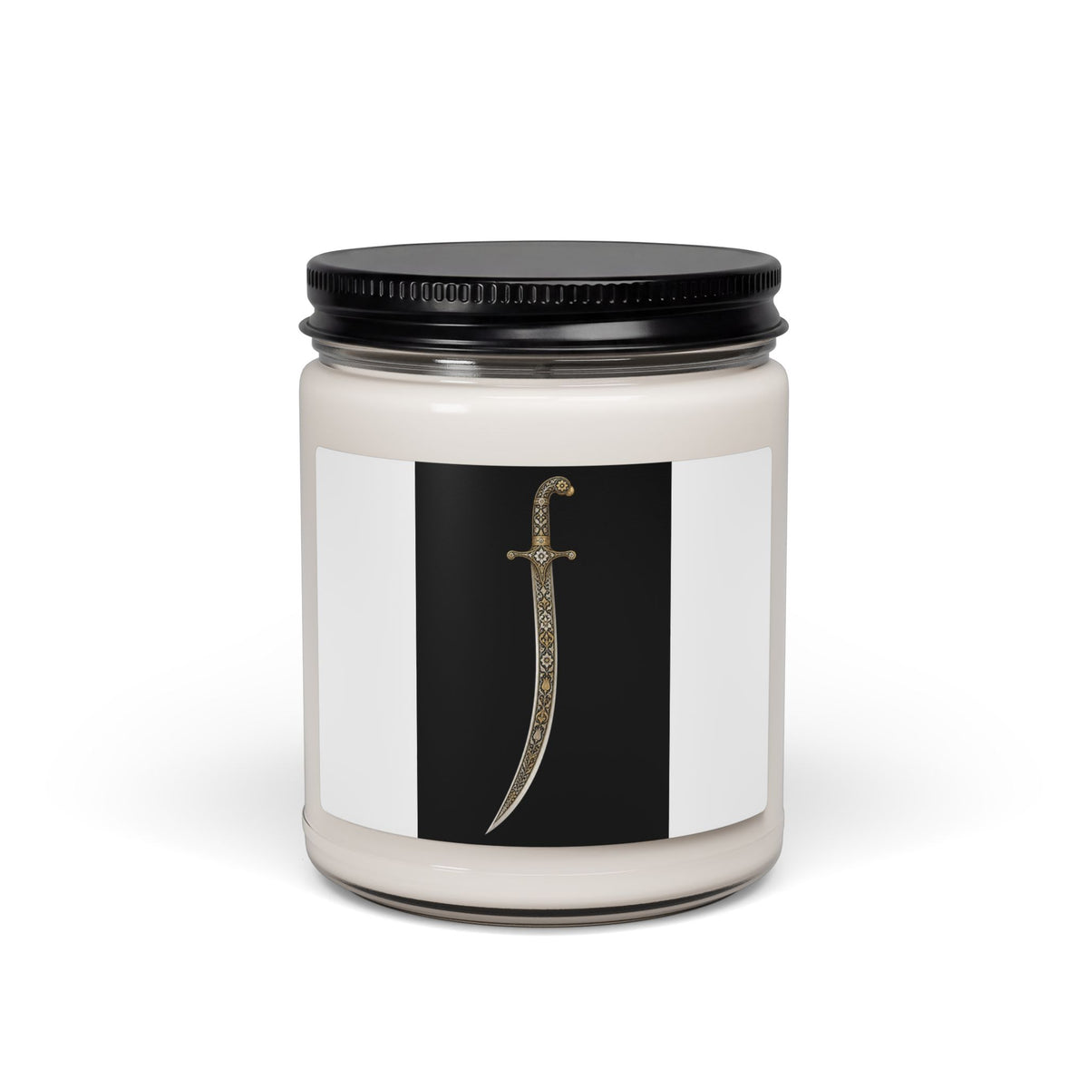 Antique Dagger Soy Candle — 9oz Scented Jar (Mystic & Vintage Vibe)