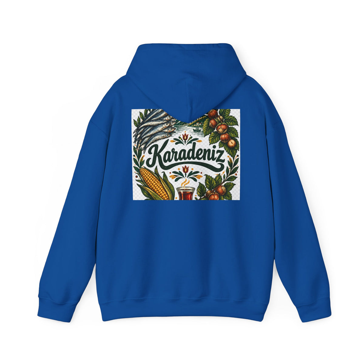 Trabzon Karadeniz Hoodie – "Karadeniz'in Kalbi" Turkish Black Sea Sweatshirt