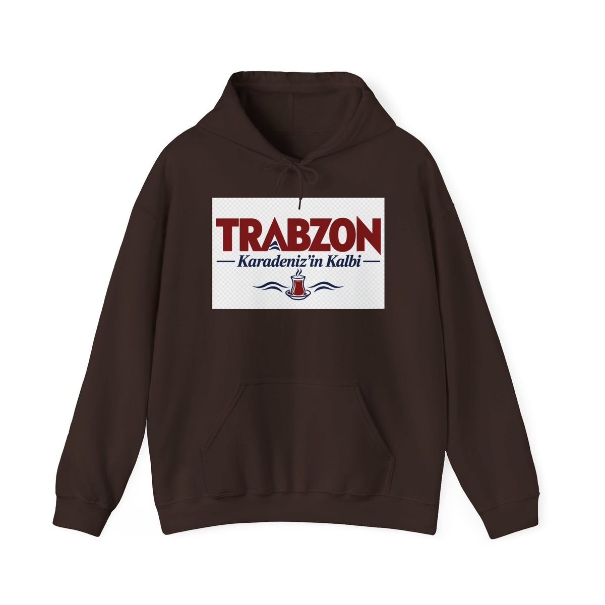 Trabzon Karadeniz Hoodie – "Karadeniz'in Kalbi" Turkish Black Sea Sweatshirt
