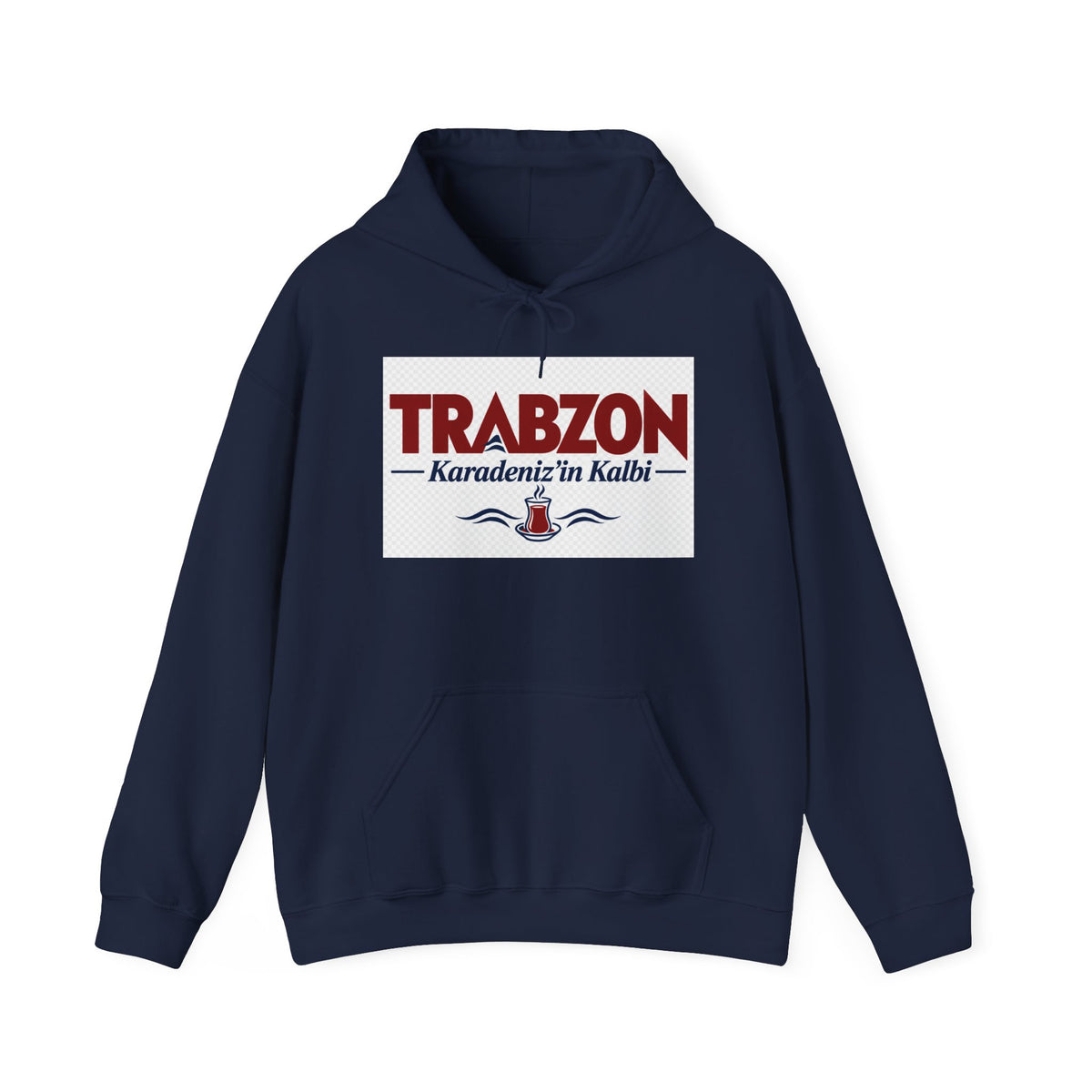 Trabzon Karadeniz Hoodie – "Karadeniz'in Kalbi" Turkish Black Sea Sweatshirt