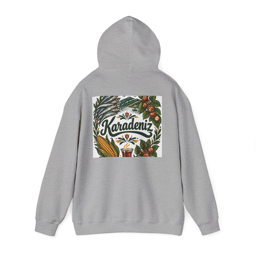 Trabzon Karadeniz Hoodie – "Karadeniz'in Kalbi" Turkish Black Sea Sweatshirt