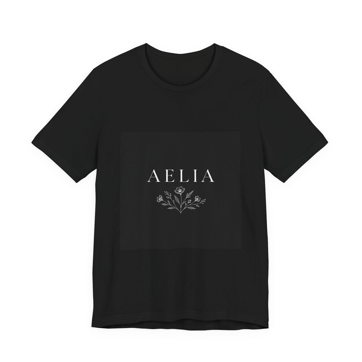 Aelia Floral Logo Tee