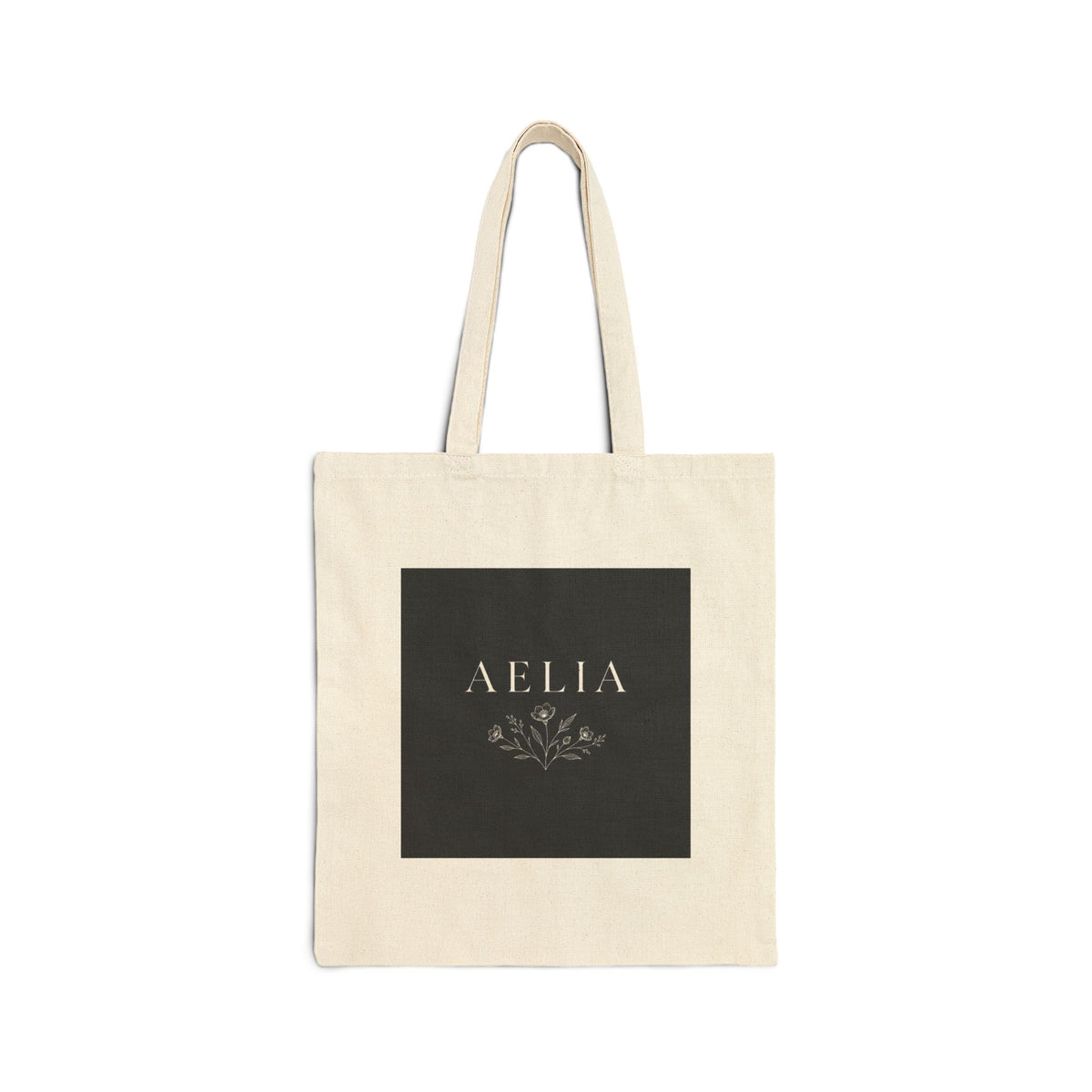 AELIA Botanical Canvas Tote