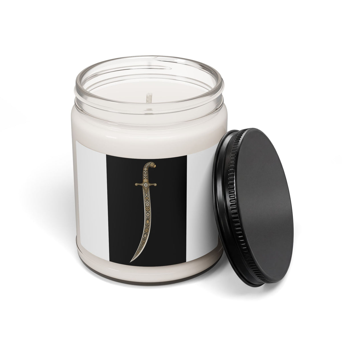 Antique Dagger Soy Candle — 9oz Scented Jar (Mystic & Vintage Vibe)