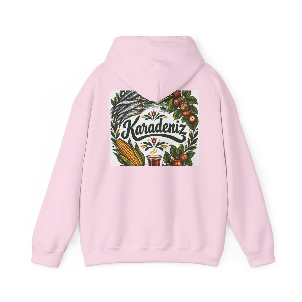 Trabzon Karadeniz Hoodie – "Karadeniz'in Kalbi" Turkish Black Sea Sweatshirt