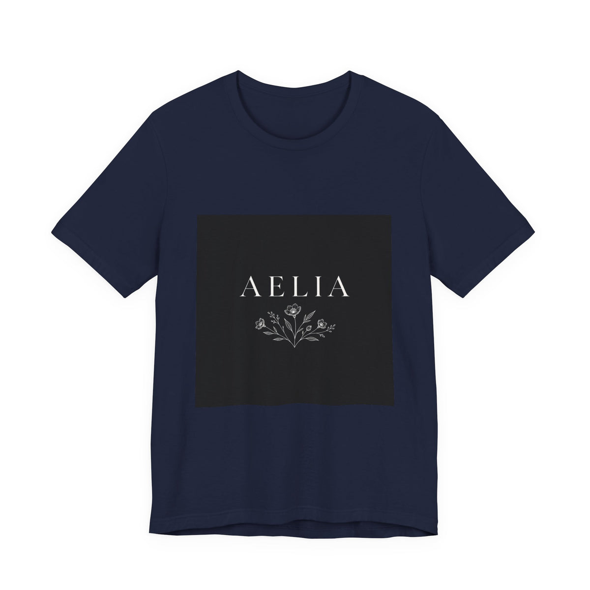 Aelia Floral Logo Tee