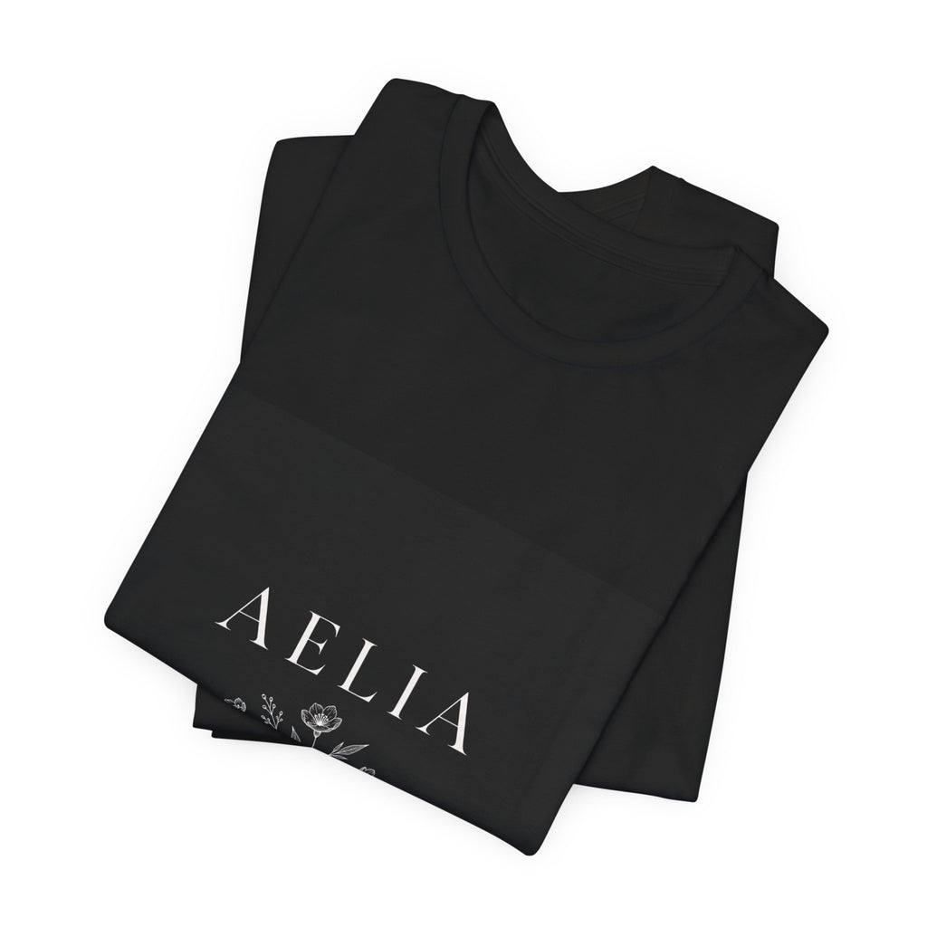 Aelia Floral Logo Tee