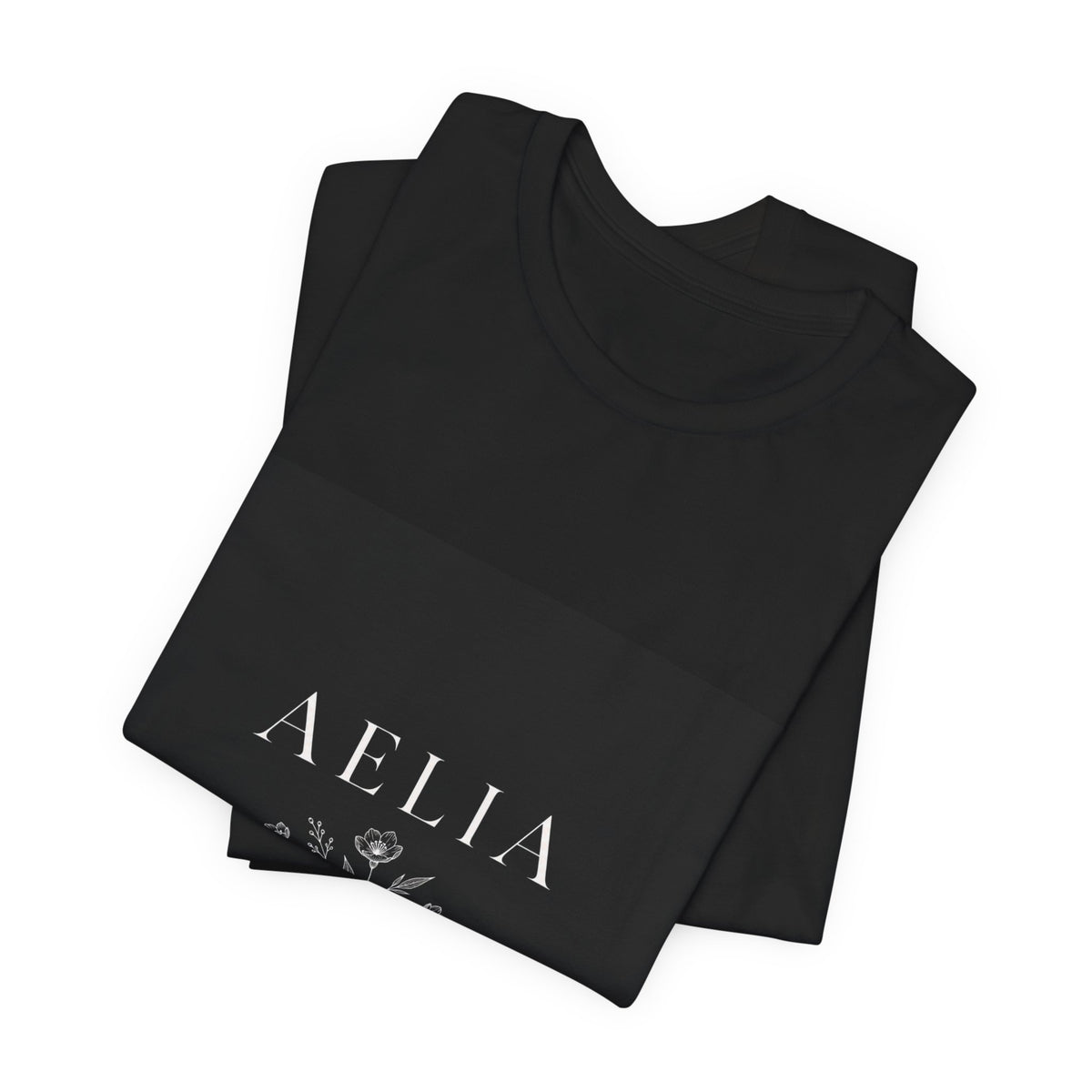 Aelia Floral Logo Tee