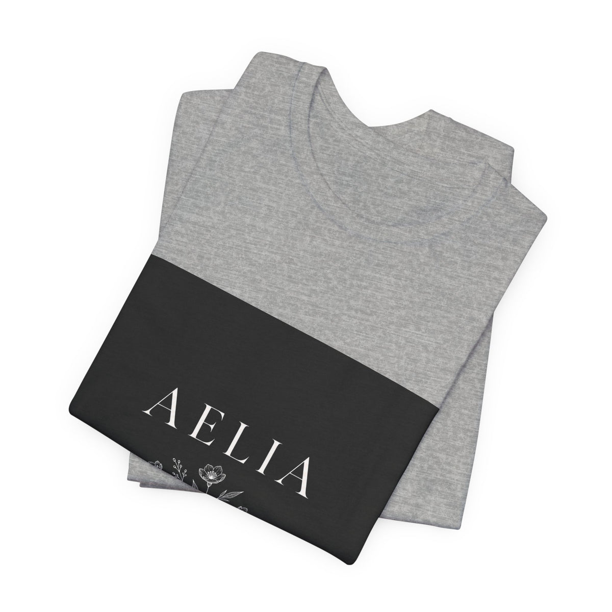 Aelia Floral Logo Tee