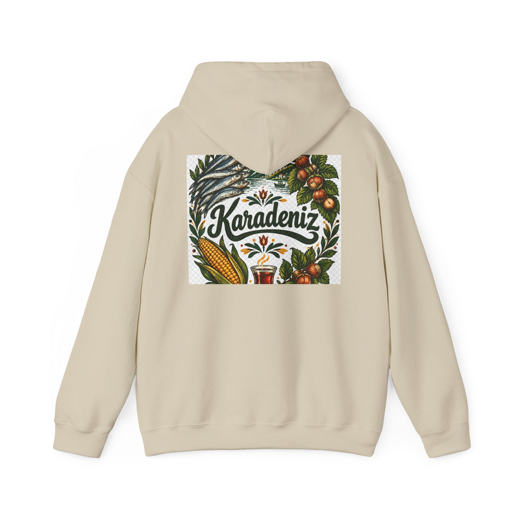 Trabzon Karadeniz Hoodie – "Karadeniz'in Kalbi" Turkish Black Sea Sweatshirt