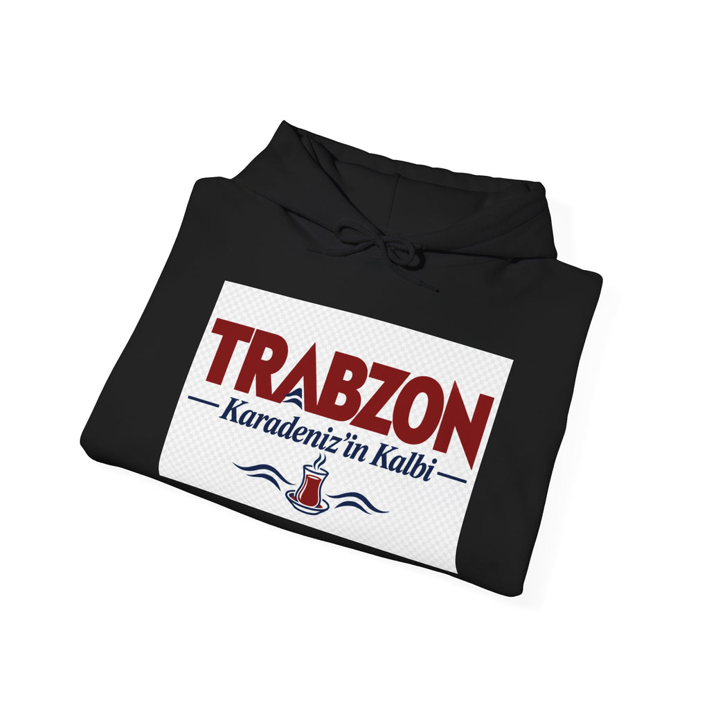 Trabzon Karadeniz Hoodie – "Karadeniz'in Kalbi" Turkish Black Sea Sweatshirt