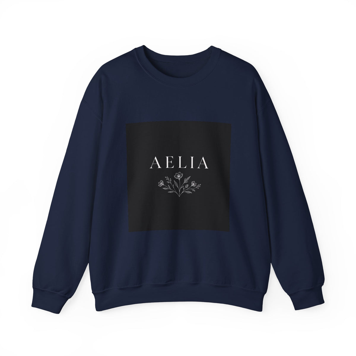 Aelia Floral Logo Sweatshirt