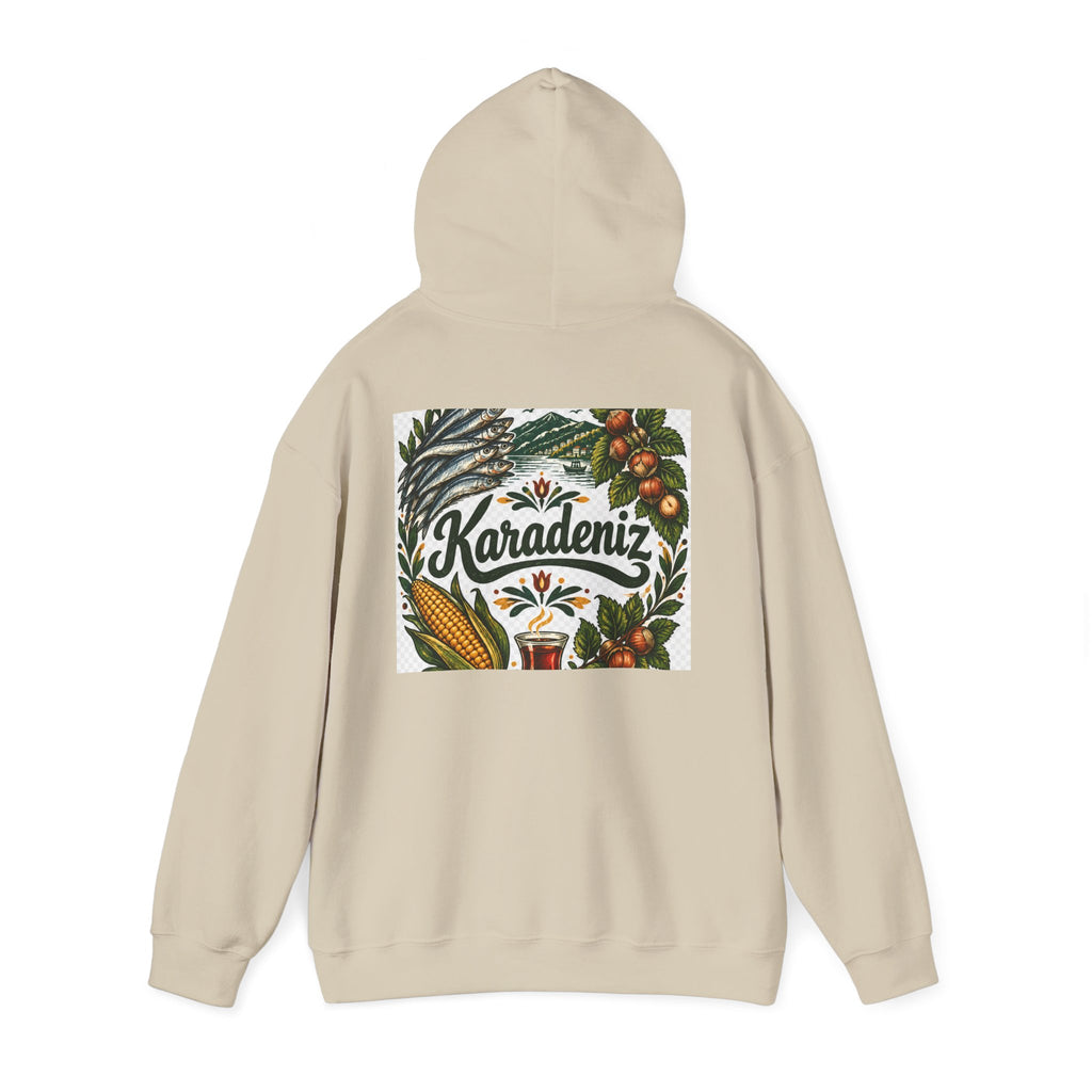 Trabzon Karadeniz Hoodie – "Karadeniz'in Kalbi" Turkish Black Sea Sweatshirt
