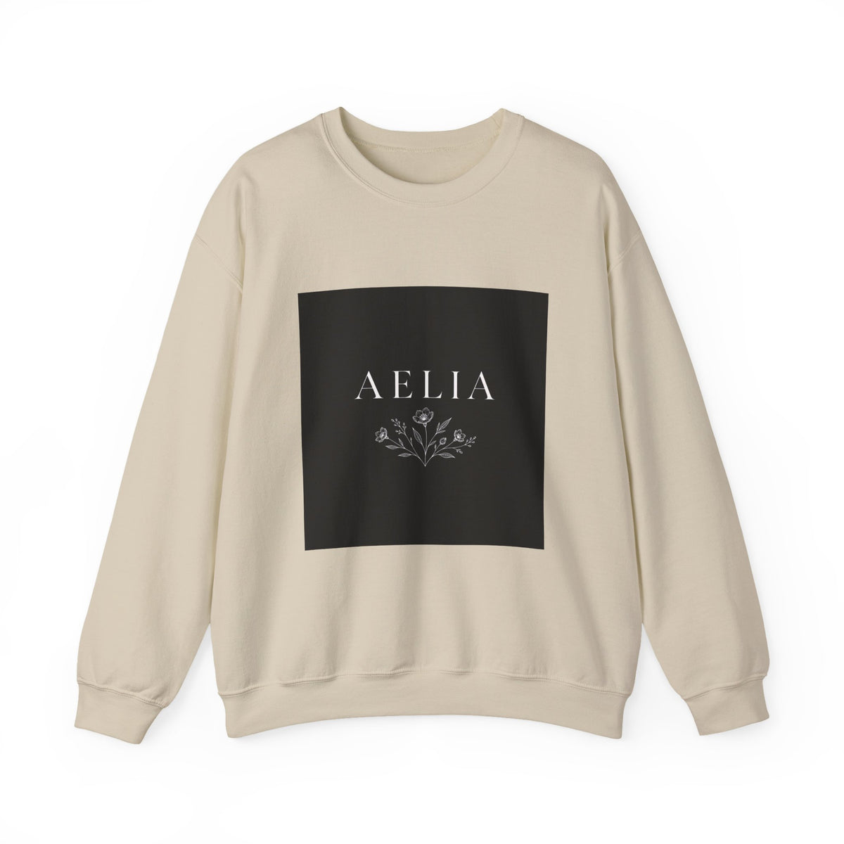 Aelia Floral Logo Sweatshirt