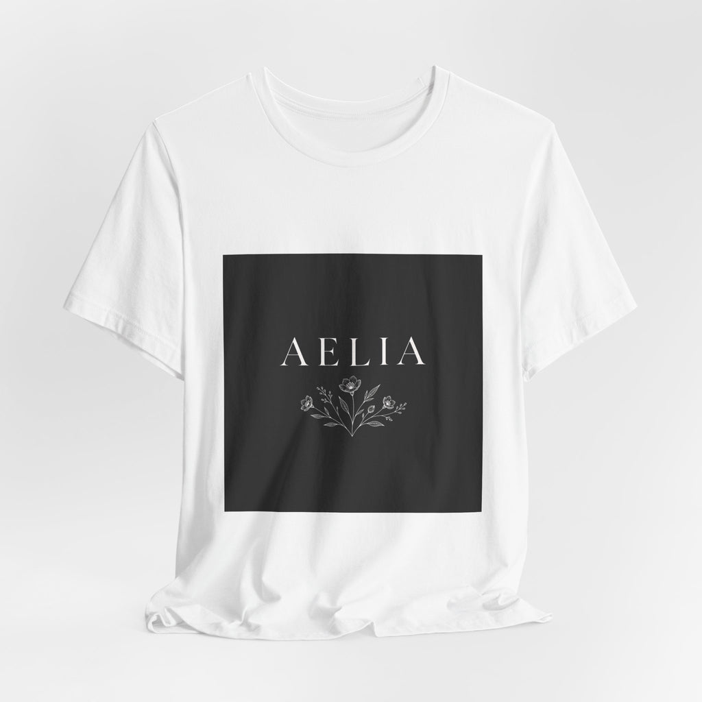 Aelia Floral Logo Tee